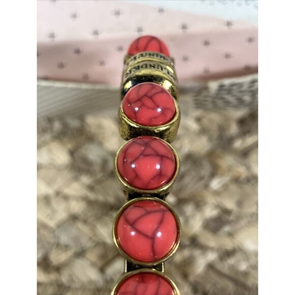 Plunder Design Earrings And Bracelet Punk Stone - Picture 5 of 9